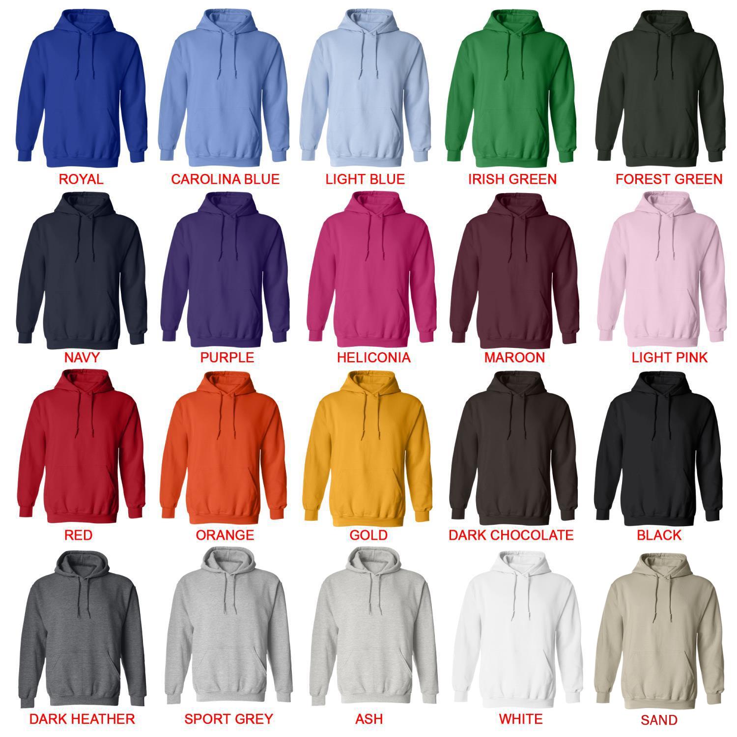 hoodie color chart - The Hunger Games Store