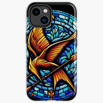 Hunger Games In Mosaic Stained Glass Iphone Case