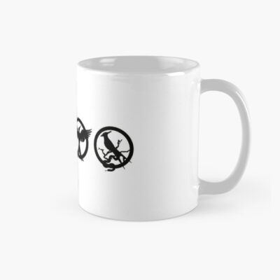 The Hunger Games Mockingjay Logos Mug