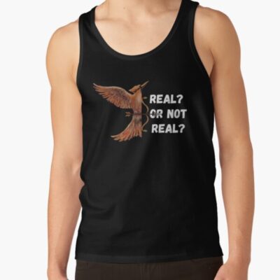 Mockingjay Real Or Not Real Tank Top