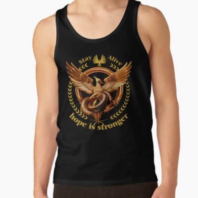 Harmony Amidst Feathers And Scales Tank Top