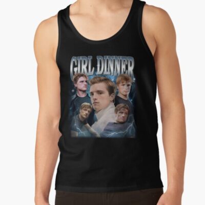 Josh Hutcherson Girl Dinner Vintage Retro Tank Top