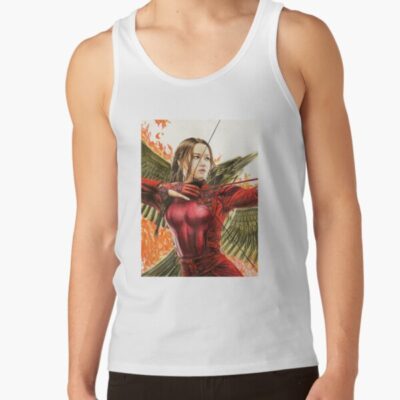 Girl On Fire Tank Top