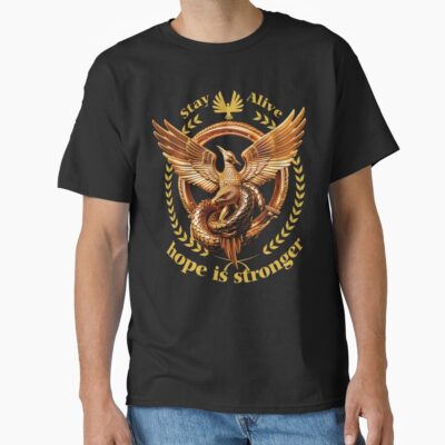 Harmony Amidst Feathers And Scales T-shirt