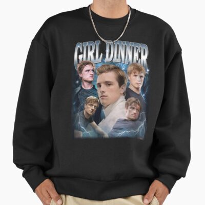 Josh Hutcherson Girl Dinner Vintage Retro Sweatshirt