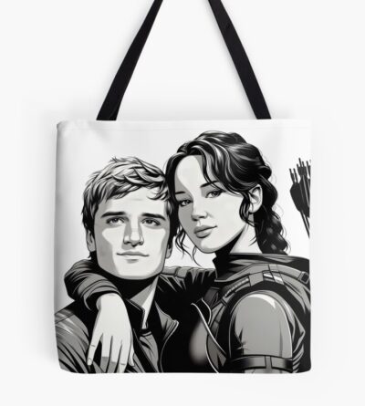 The Couple On Fire Tote Bag