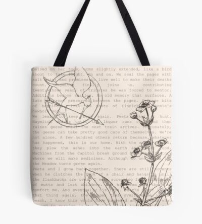 Mockingjay Real Or Not Real Tote Bag