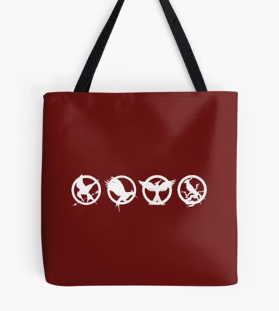 The Hunger Games Mockingjay Logos Tote Bag