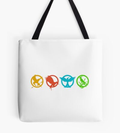 The Hunger Games Mockingjay Logos Tote Bag