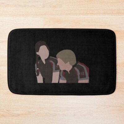 Katniss And Peeta 74Th Games Training Bath Mat