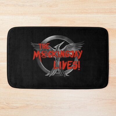 The Mockingjay Lives Bath Mat