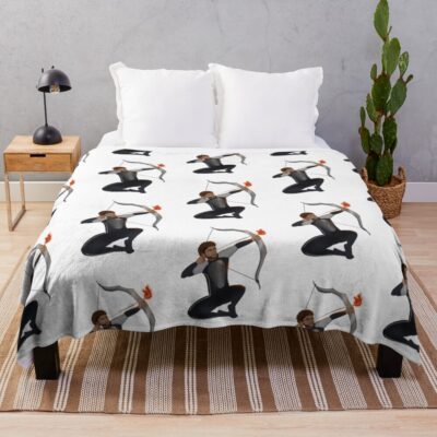 Hunger Games Oc Throw Blanket