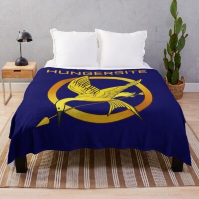Goose Hungersite Throw Blanket