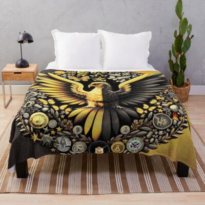 Anarchy D Throw Blanket