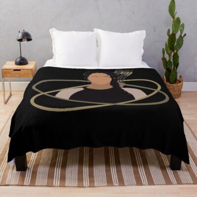 Gift Idea Katniss Everdeen Peeta Throw Blanket