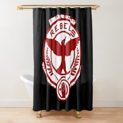 Hunger Game Rebels Shower Curtain