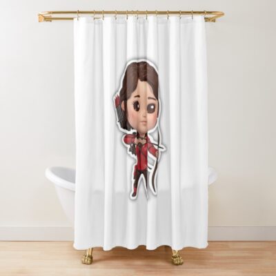 Young Katniss Shower Curtain