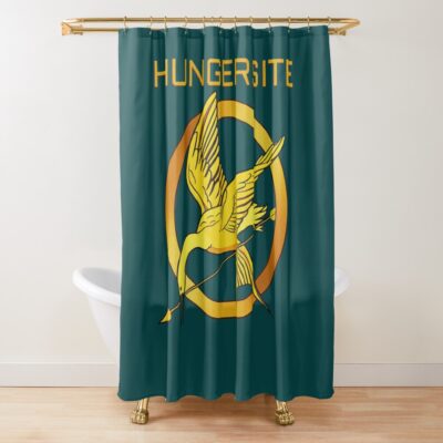 Goose Hungersite Shower Curtain