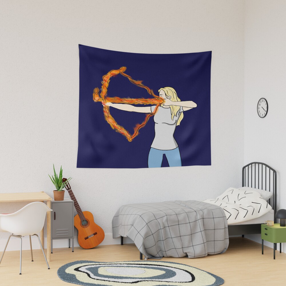 Diana Bishop Witch Fire Tapestry