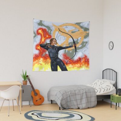 Katniss Everdeen Tapestry