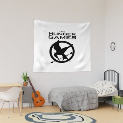 Hunger Games Merch Hunger Games Logo Tapestry