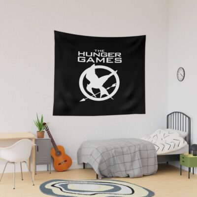 Hunger Games Merch Hunger Games Logo Tapestry
