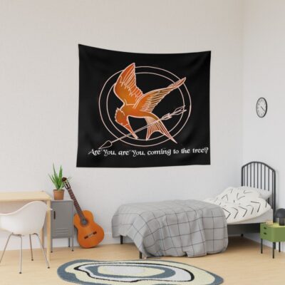 Huger Games Imitating Jay Tapestry