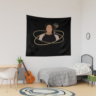 Gift Idea Katniss Everdeen Peeta Tapestry