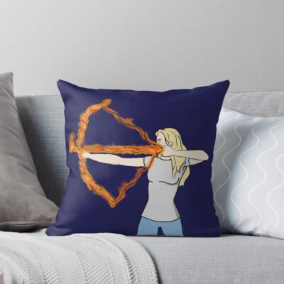 Diana Bishop Witch Fire Throw Pillow