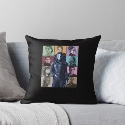 Eras Tour The Hunger Games Hunger Game Throw Pillow