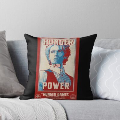 The Hunger Games The Ballad Of Songbirds And Snakes Coriolanus Snow Throw Pillow