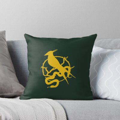 The Ballad Of Songbirds And Snakes Throw Pillow