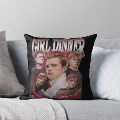 Vintage Josh Hutcherson Throw Pillow